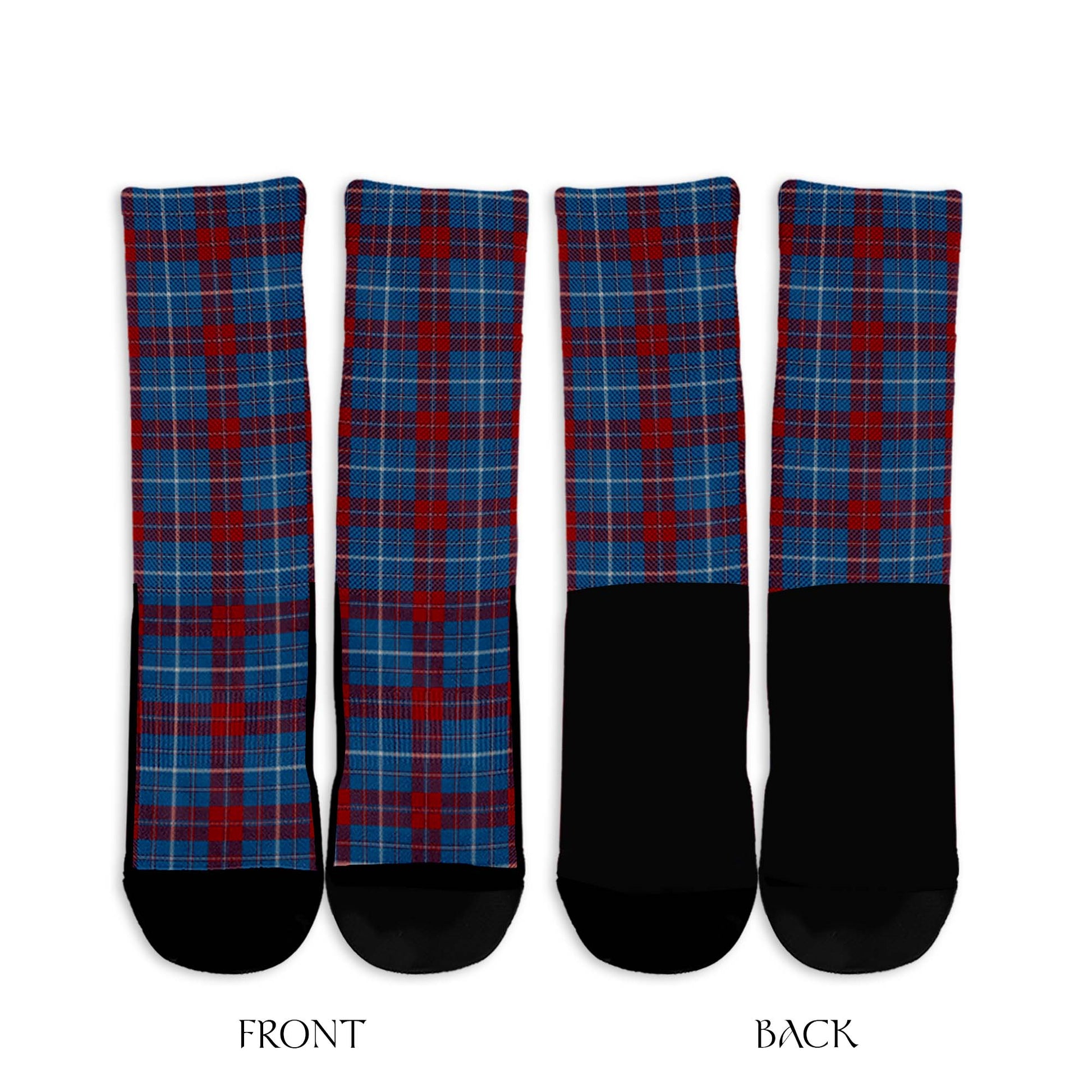 Frame Tartan Crew Socks - Tartanvibesclothing