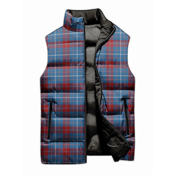 Frame Tartan Sleeveless Puffer Jacket - Tartanvibesclothing