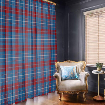 Frame Tartan Window Curtain