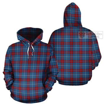 Frame Tartan Cotton Hoodie Pullover Hoodie - Tartan Vibes Clothing