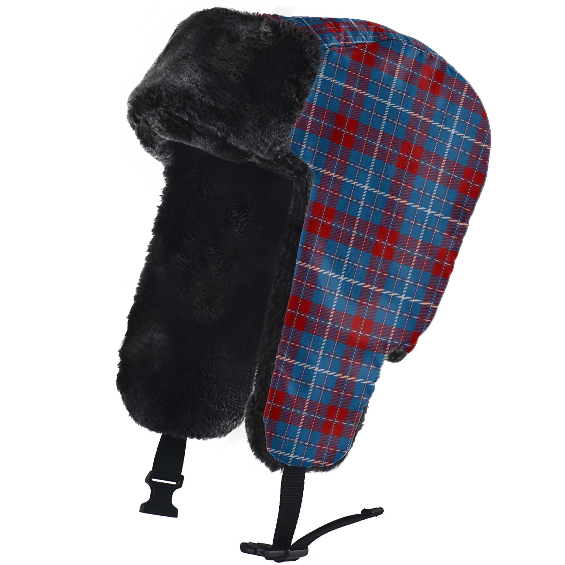 Frame Tartan Winter Trapper Hat - Tartanvibesclothing