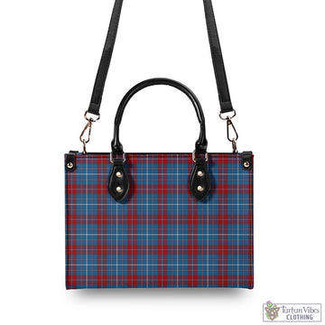 Tartan Vibes Clothing Frame Tartan Luxury Leather Handbags