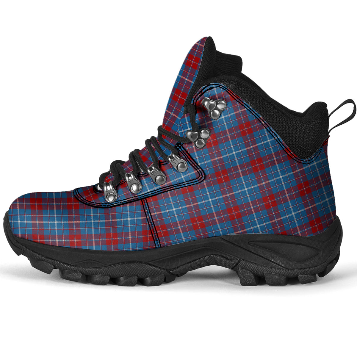 Frame Tartan Alpine Boots - Tartanvibesclothing
