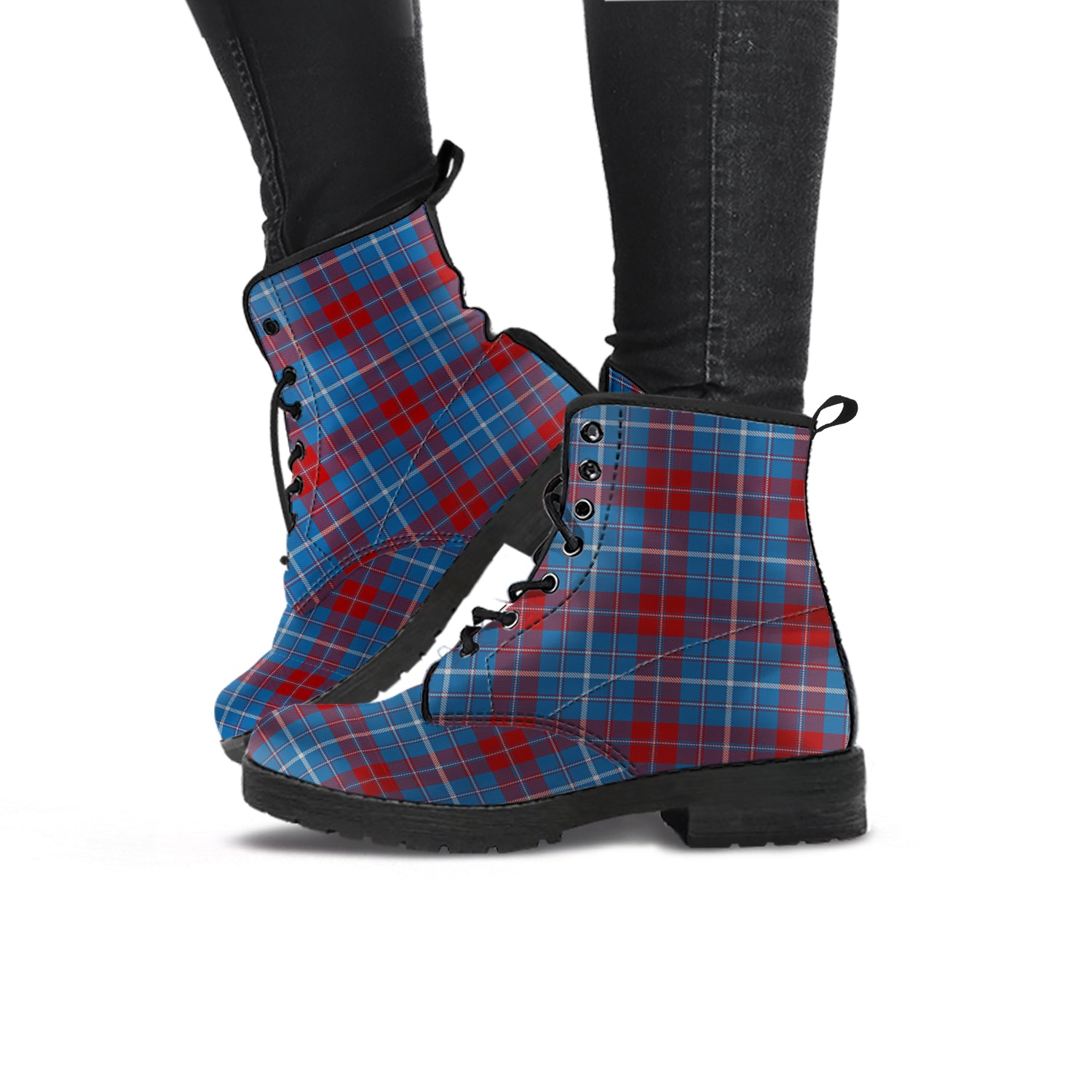 frame-tartan-leather-boots