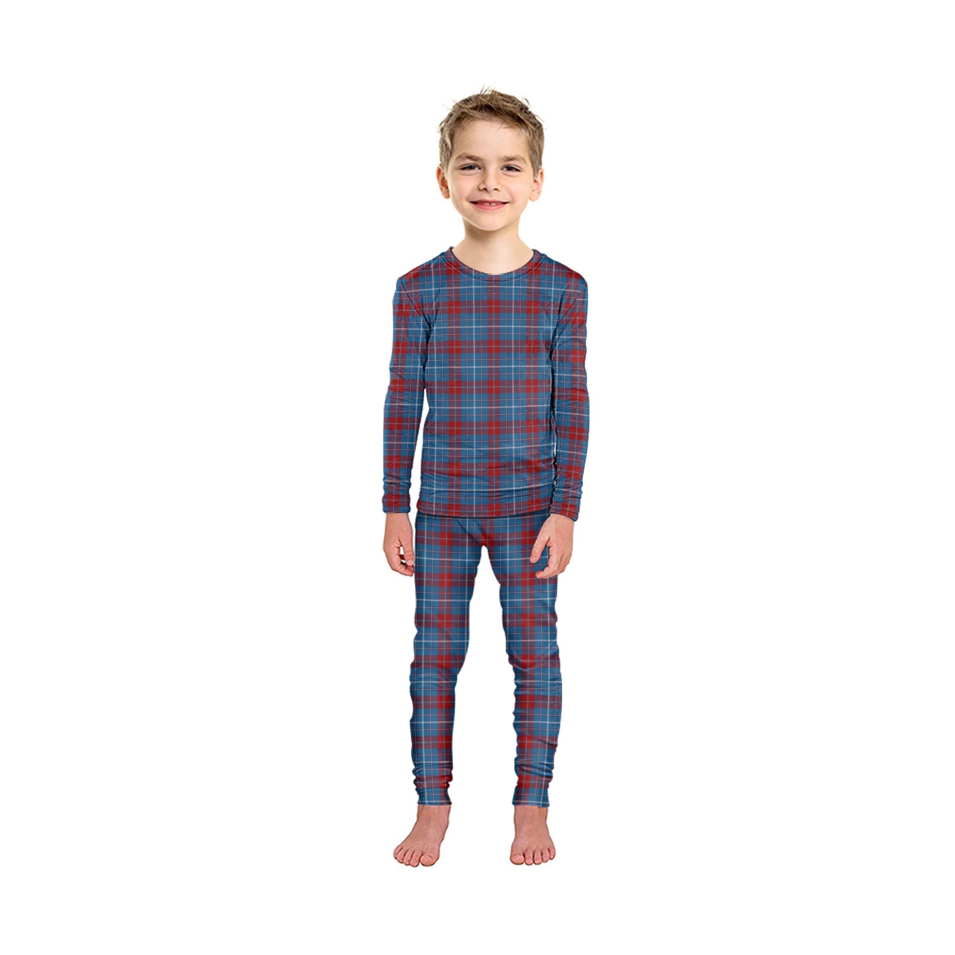 Frame Tartan Pajamas Family Set - Tartan Vibes Clothing