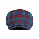 Frame Tartan Jeff Cap, Tartan Flat Cap Jeff Hat - Tartan Vibes Clothing