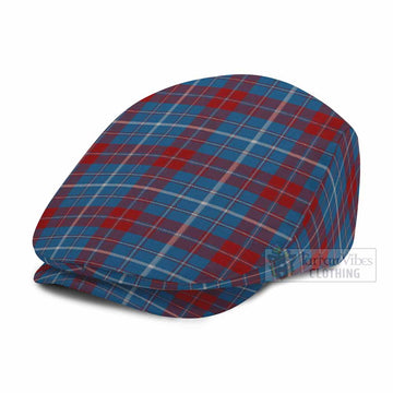 Frame Tartan Jeff Cap, Tartan Flat Cap