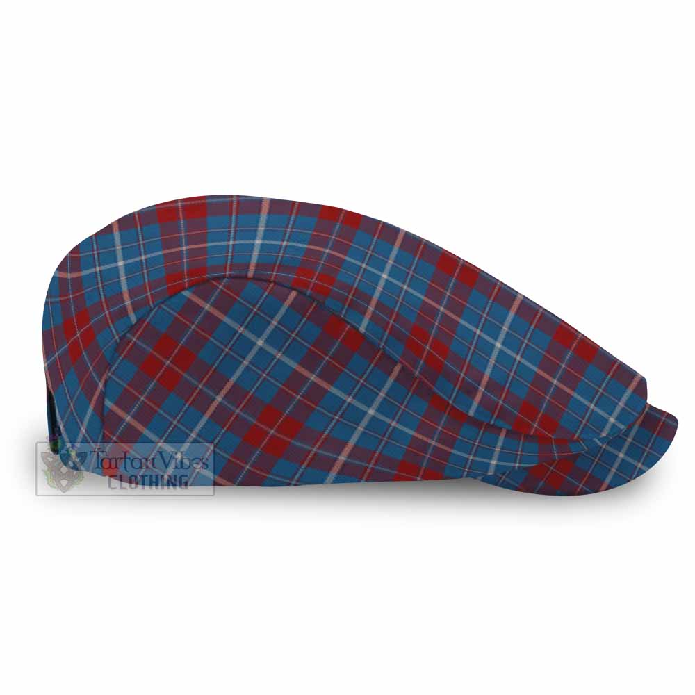 Frame Tartan Jeff Cap, Tartan Flat Cap