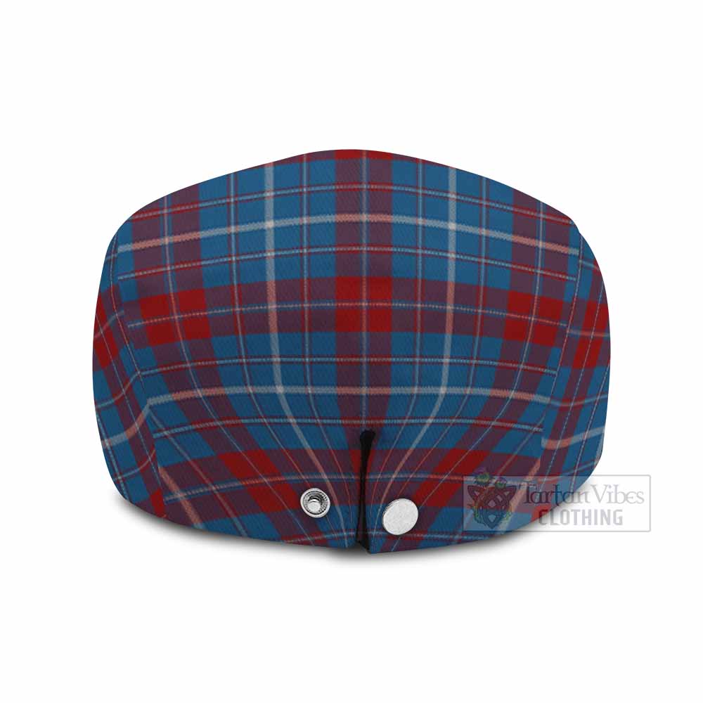Frame Tartan Jeff Cap, Tartan Flat Cap