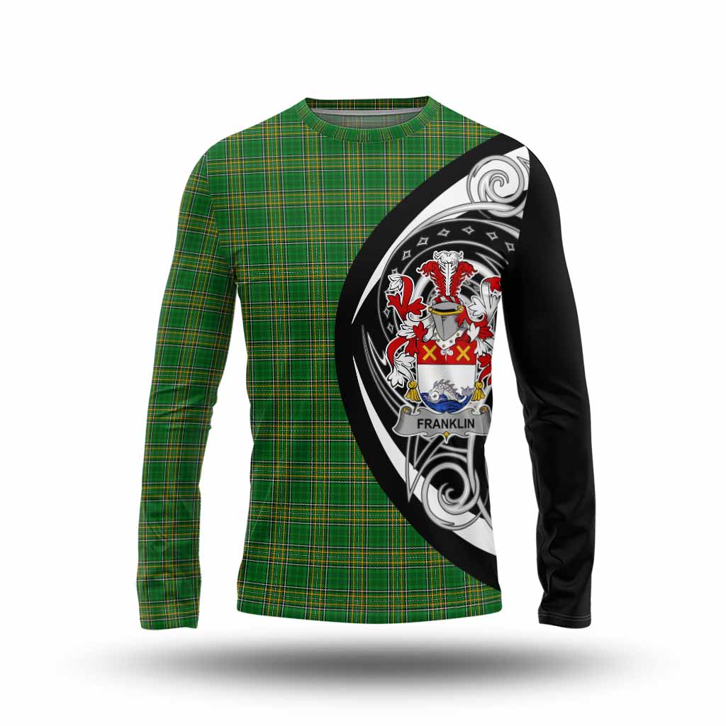 Franklin Irish Clan Long Sleeve T-Shirt Celtic Circle Style Unisex - Tartan Vibes Clothing