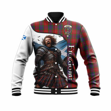 Fraser Crest Tartan Baseball Jacket Inspired by the Freedom of Scottish Warrior