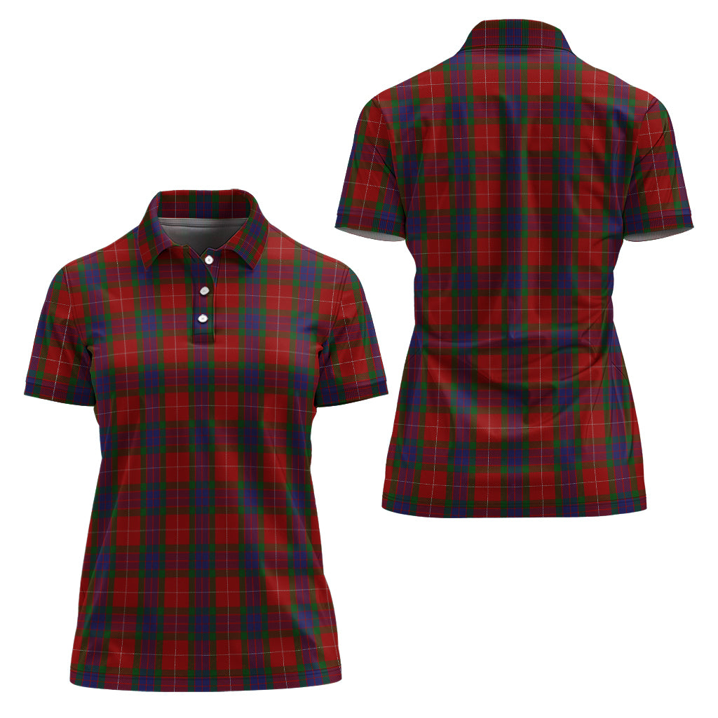 fraser-tartan-polo-shirt-for-women