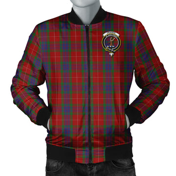 Fraser Tartan Bomber Jacket with Family Crest