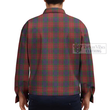 Fraser Tartan Unisex Lapel Cotton Jacket