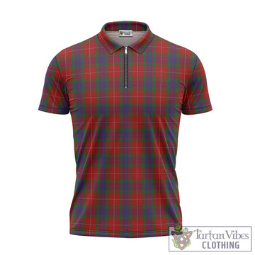 Fraser Tartan Zipper Polo Shirt