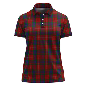 Fraser Tartan Polo Shirt For Women