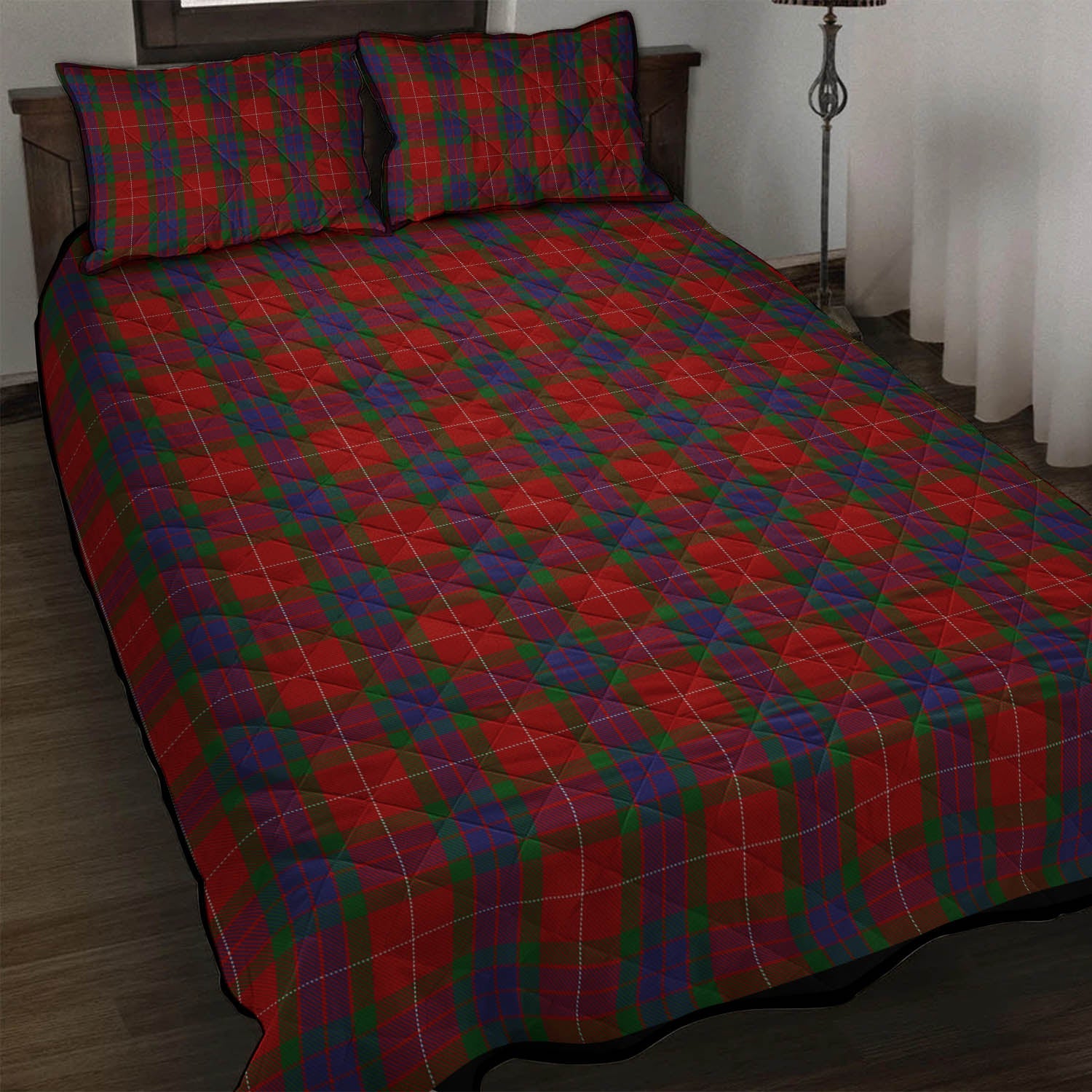 Fraser Tartan Quilt Bed Set - Tartan Vibes Clothing