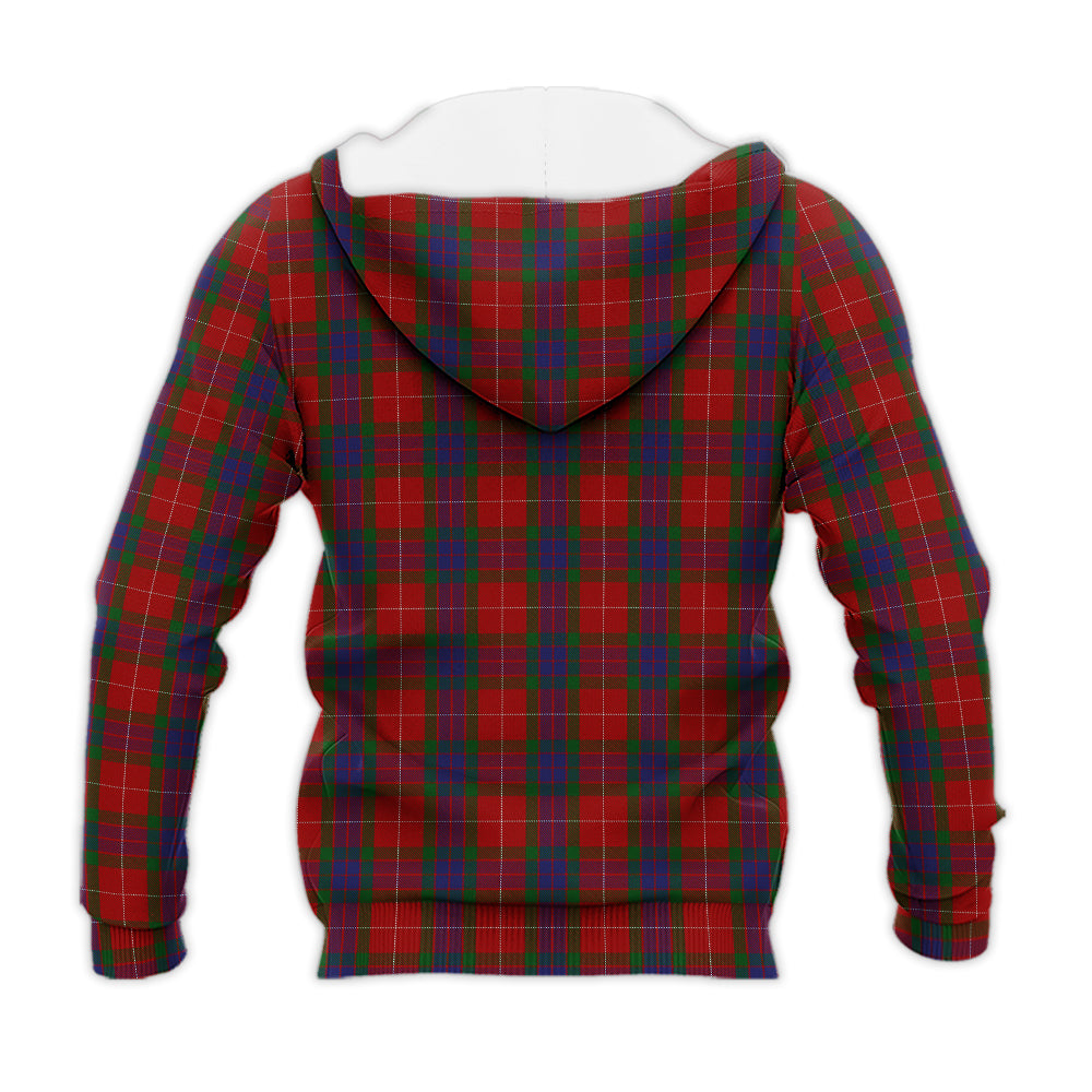 fraser-tartan-knitted-hoodie-with-family-crest
