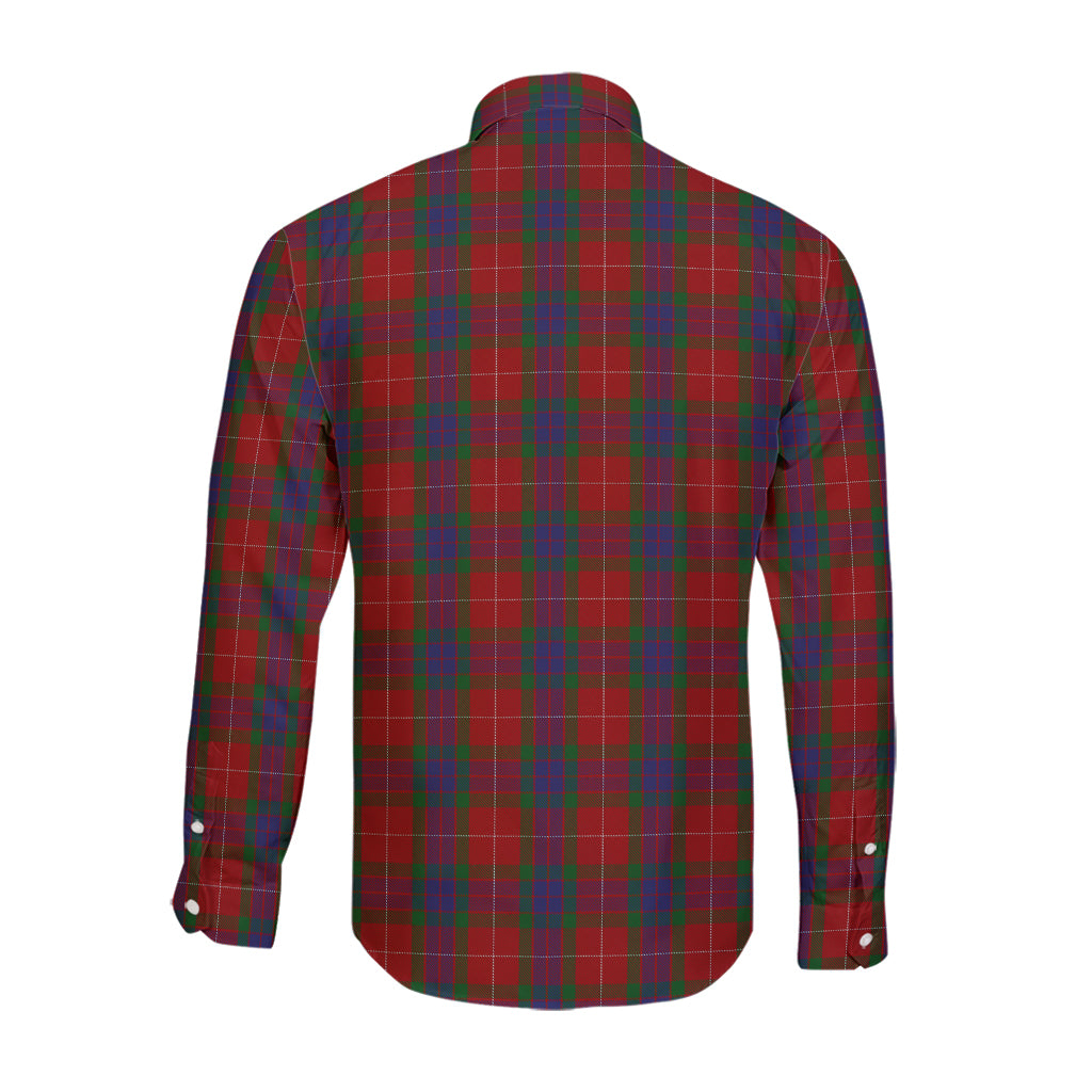 fraser-tartan-long-sleeve-button-up-shirt-with-family-crest