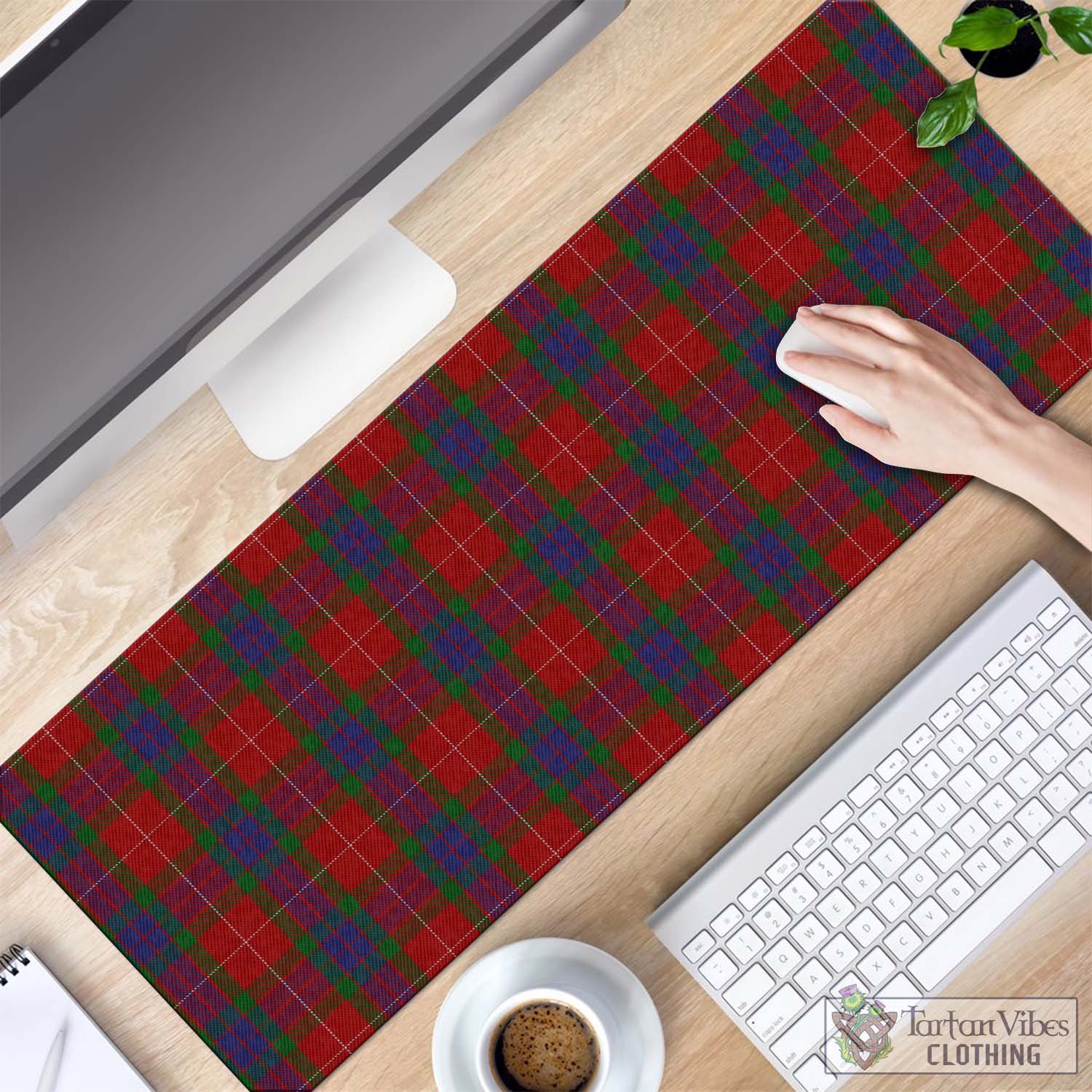 Tartan Vibes Clothing Fraser Tartan Mouse Pad