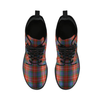Fraser Ancient Tartan Leather Boots