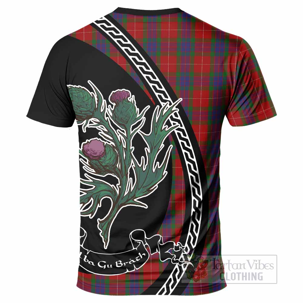 Fraser Family Crest Tartan T-Shirt Alba Thistle Inspired - Tartan Vibes Clothing