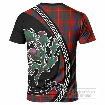 Fraser Family Crest Tartan T-Shirt Alba Thistle Inspired - Tartan Vibes Clothing