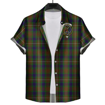 fraser-hunting-tartan-short-sleeve-button-down-shirt-with-family-crest