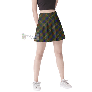 Fraser Hunting Tartan Women's Plated Mini Skirt
