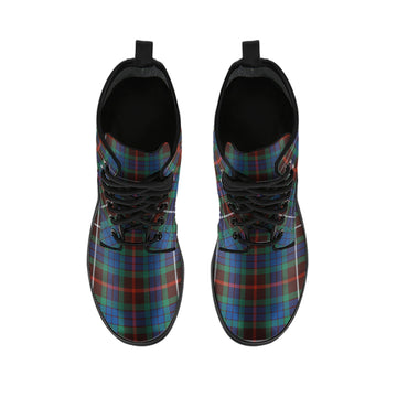 Fraser Hunting Ancient Tartan Leather Boots