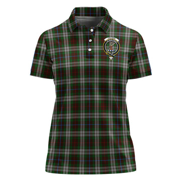 fraser-hunting-dress-tartan-polo-shirt-with-family-crest-for-women