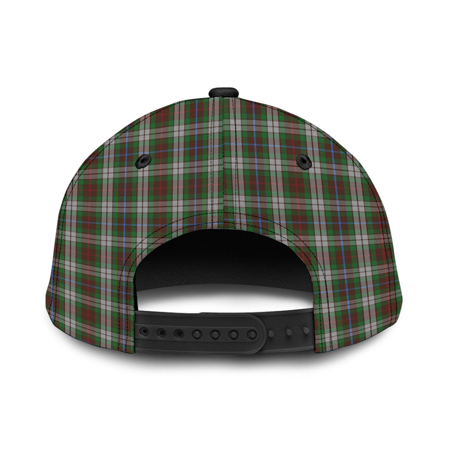 fraser-hunting-dress-tartan-classic-cap-with-family-crest