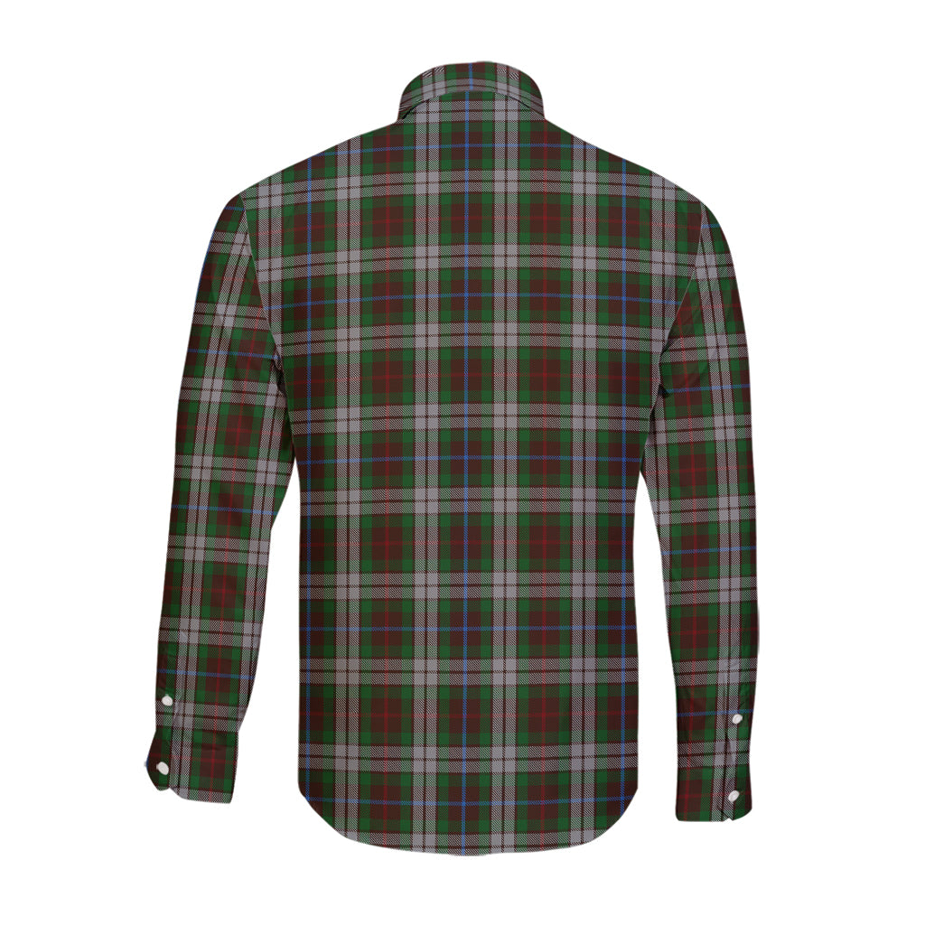fraser-hunting-dress-tartan-long-sleeve-button-up-shirt-with-family-crest