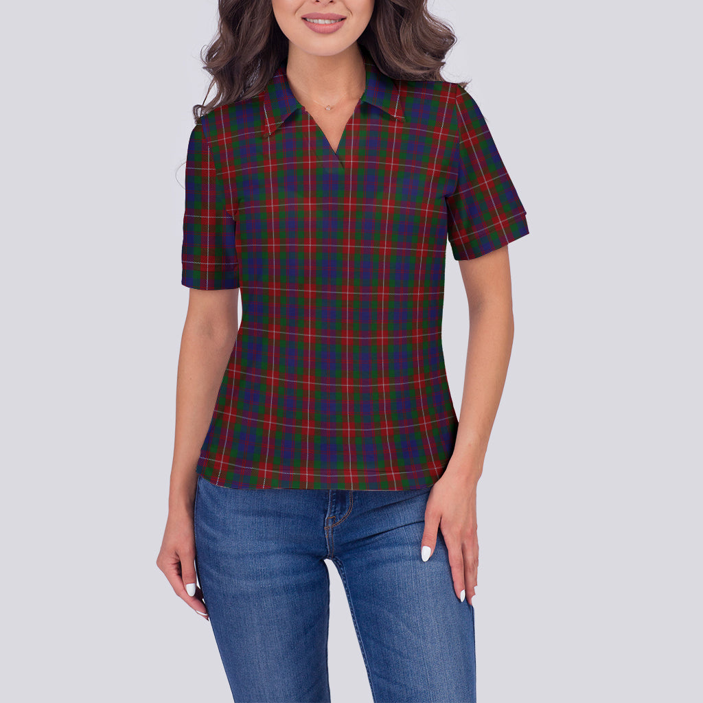 fraser-of-lovat-tartan-polo-shirt-for-women