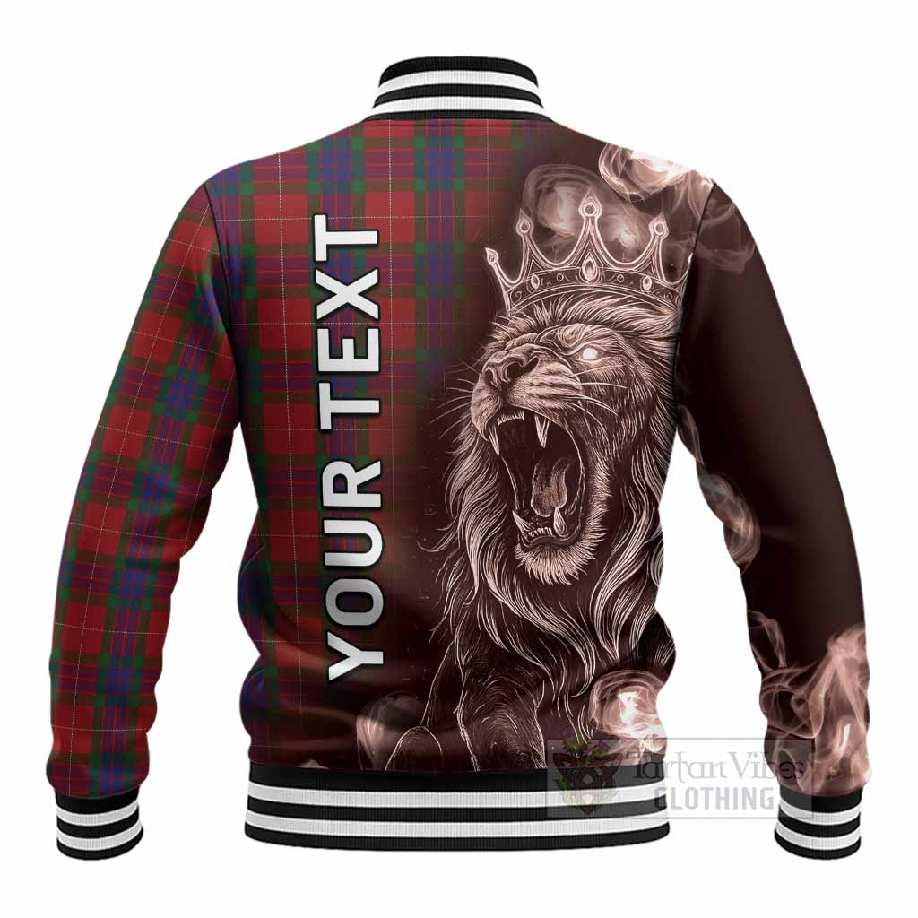 Fraser Tartan Baseball Jacket Roaring Lion Heritage