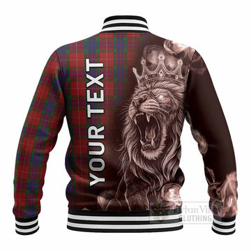 Fraser Tartan Baseball Jacket Roaring Lion Heritage