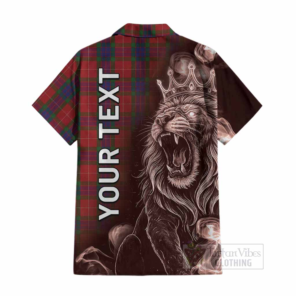 Fraser Tartan Cotton Hawaiian Shirt Roaring Lion Heritage
