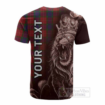 Fraser Tartan Cotton T-shirt Roaring Lion Heritage