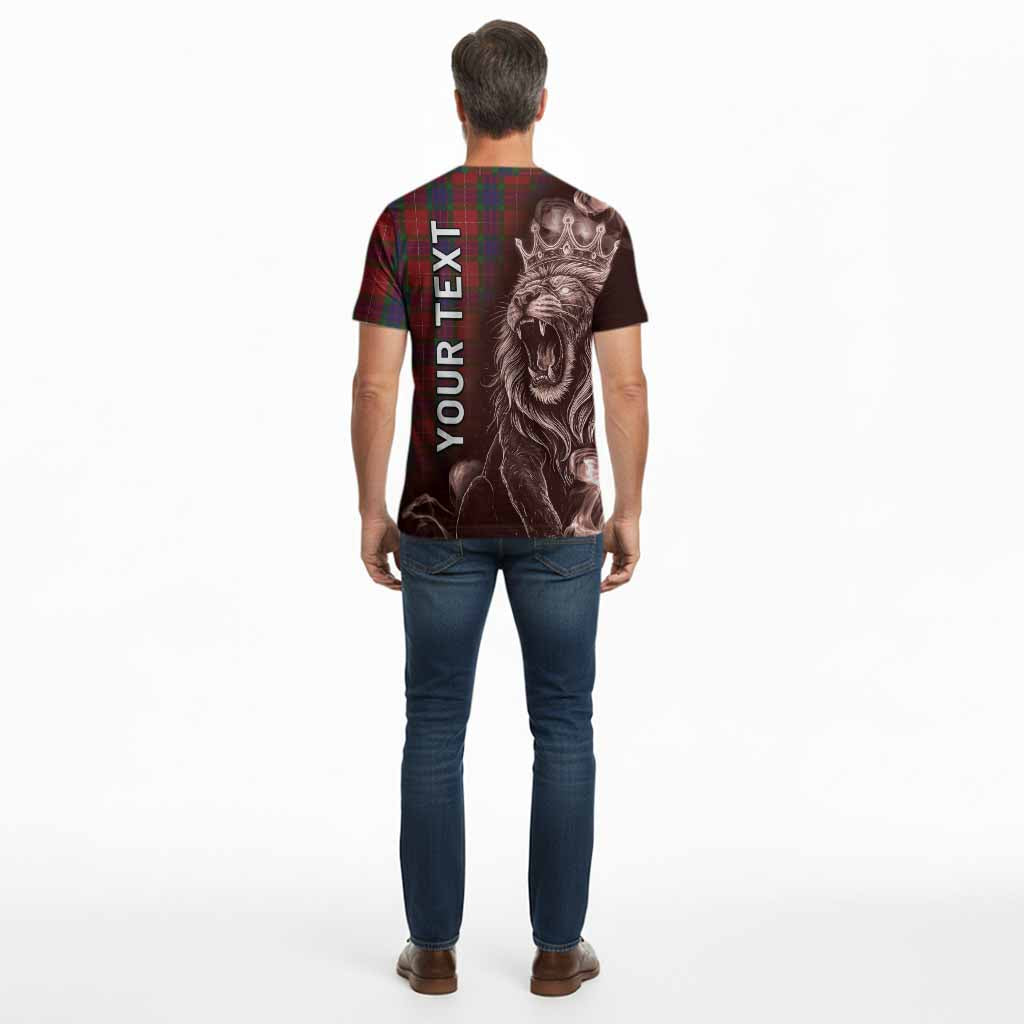Fraser Tartan Cotton T-shirt Roaring Lion Heritage