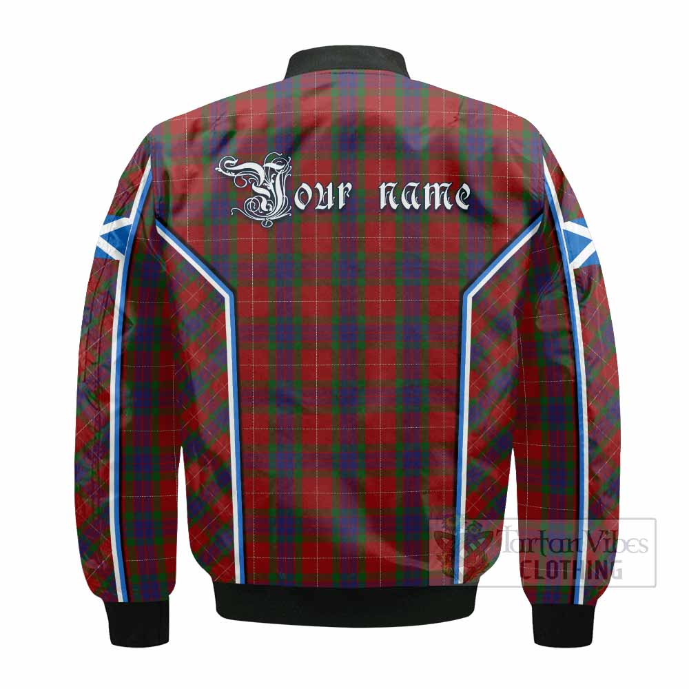 Fraser Tartan Crest Bomber Jacket Scotland Coat of Arm Flag Style - Tartan Vibes Clothing
