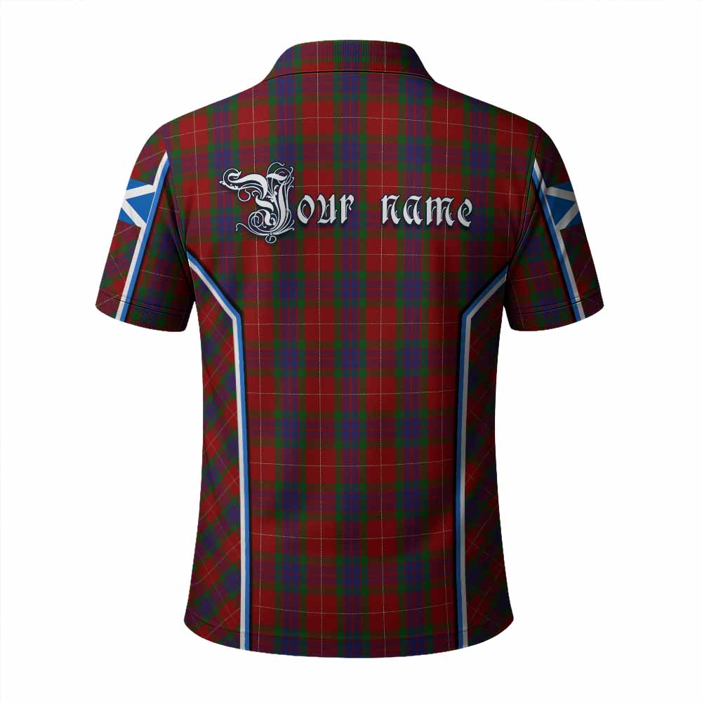 Fraser Tartan Crest Polo Shirt Scotland Coat of Arm Flag Style - Tartan Vibes Clothing