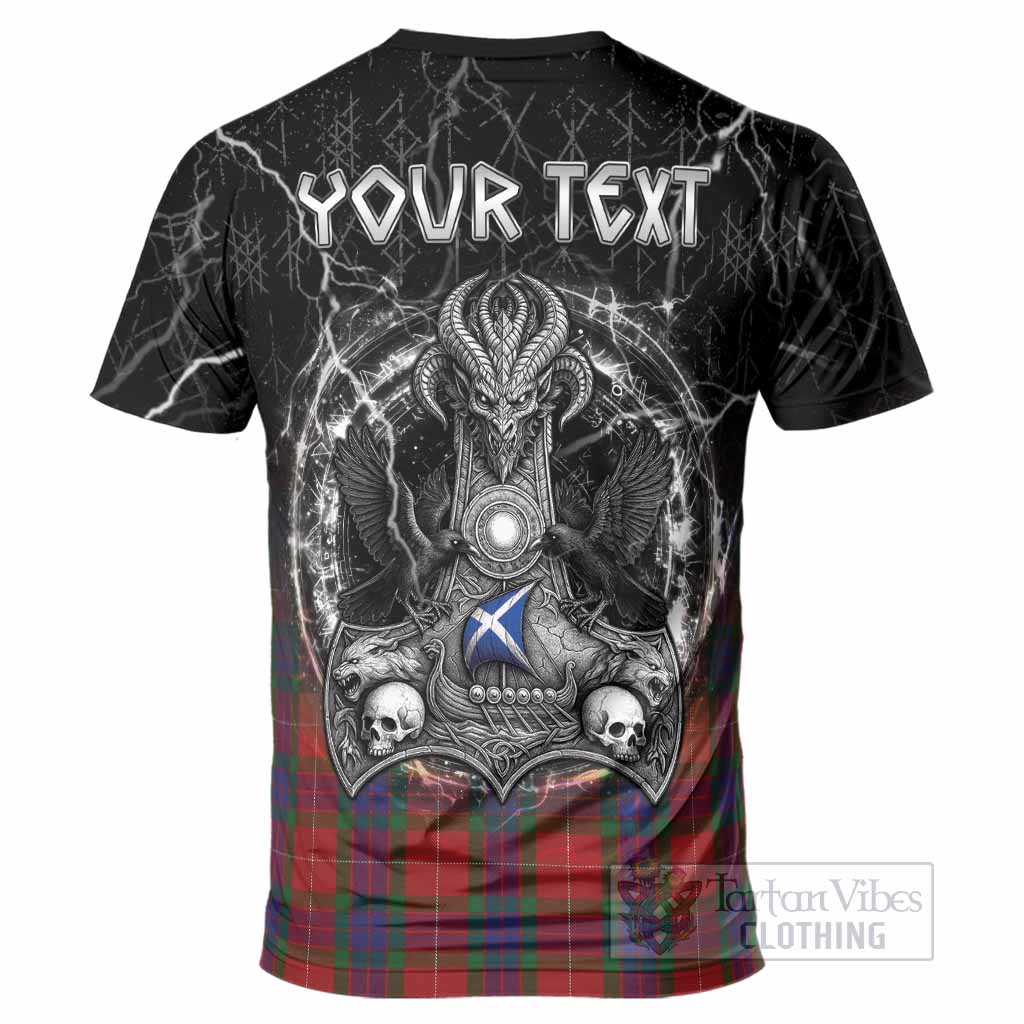 Fraser Tartan Crest T-Shirt Celtic Odin's Raven Legacy