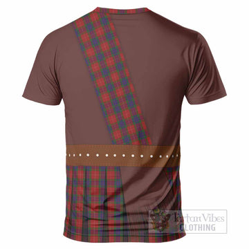 Fraser Tartan Crest T-Shirt Kilt Costume Style
