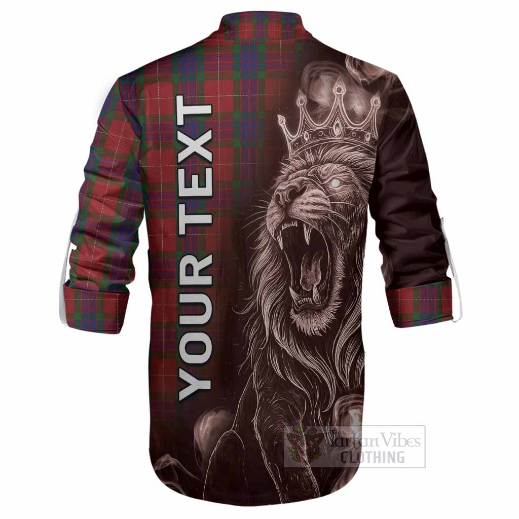 Fraser Tartan Ghillie Shirt Roaring Lion Heritage