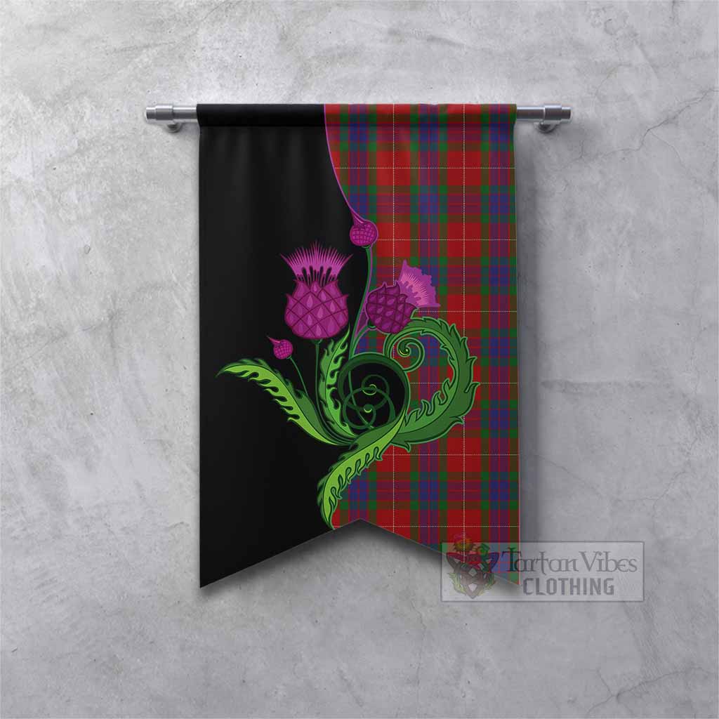 Fraser Tartan Gonfalon Traditional Scottish Thistle Fishtail - Tartan Vibes Clothing