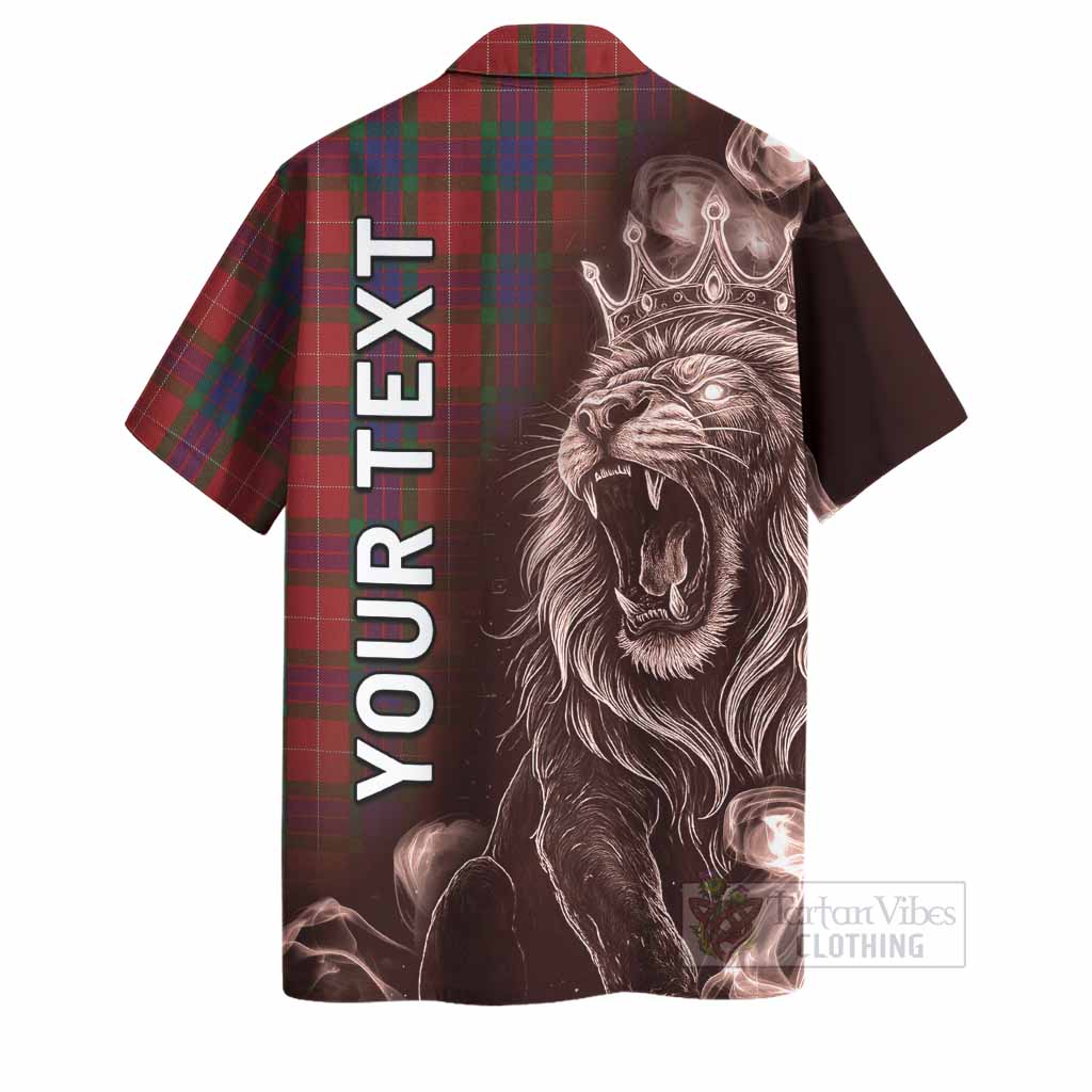 Fraser Tartan Hawaiian Shirt Roaring Lion Heritage