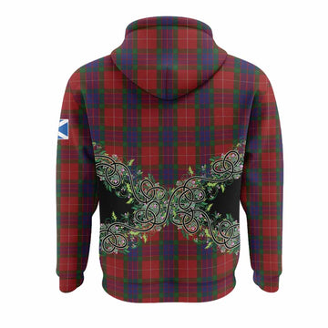 Fraser Tartan Hoodie Thistle Scottish Spirit
