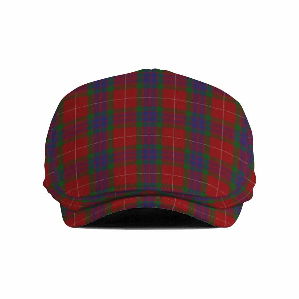 Fraser Tartan Jeff Cap, Tartan Flat Cap