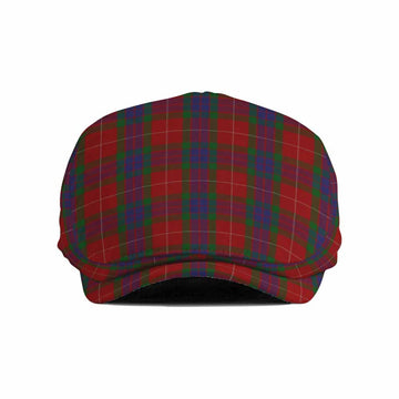 Fraser Tartan Jeff Cap, Tartan Flat Cap