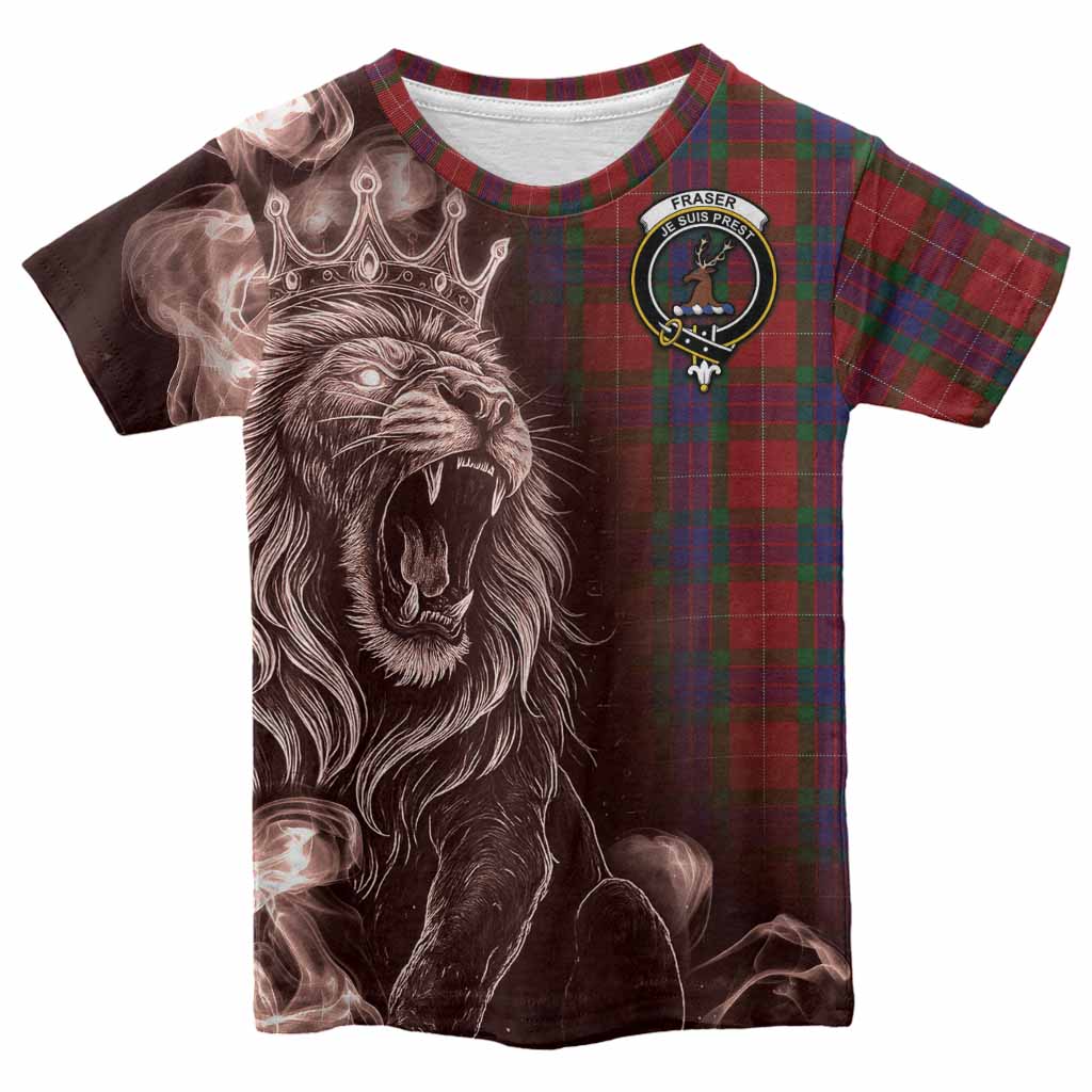 Fraser Tartan Kid T-shirt Roaring Lion Heritage